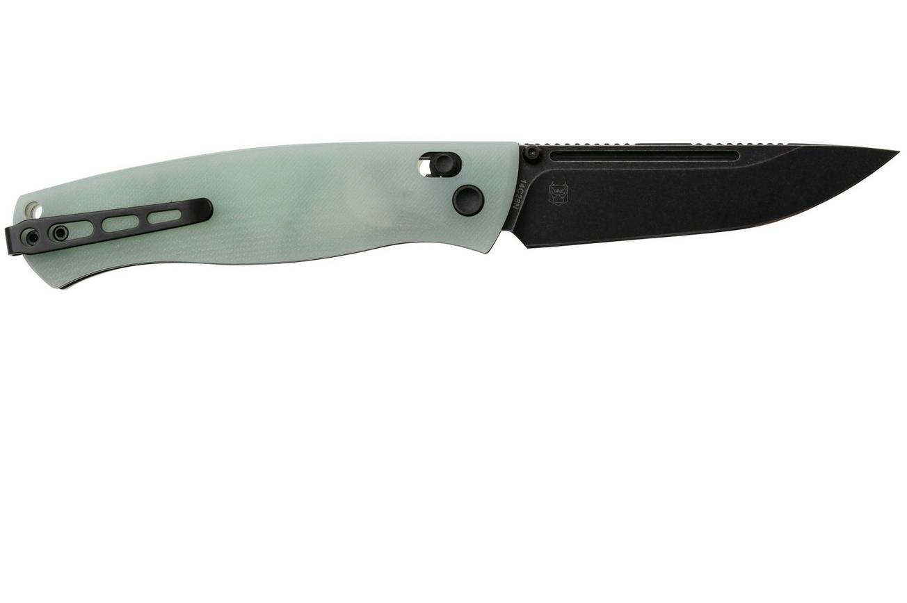 Real Steel Pathfinder FFG 7851NB, Blackwash, Natural G10 zakmes, Ivan D. Braginets design