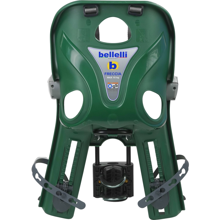 BELLELLI Kindersitz Fahrrad Freccia Luxe B-fix Frame Mount Forest Green