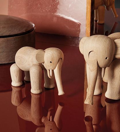 Kay Bojesen Holzfigur - Elefant - 12 cm - Mini - Eiche