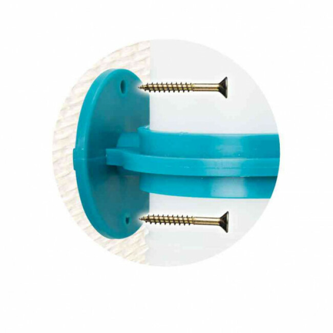 Biberon pour rongeurs avec fixation par vis en plastique