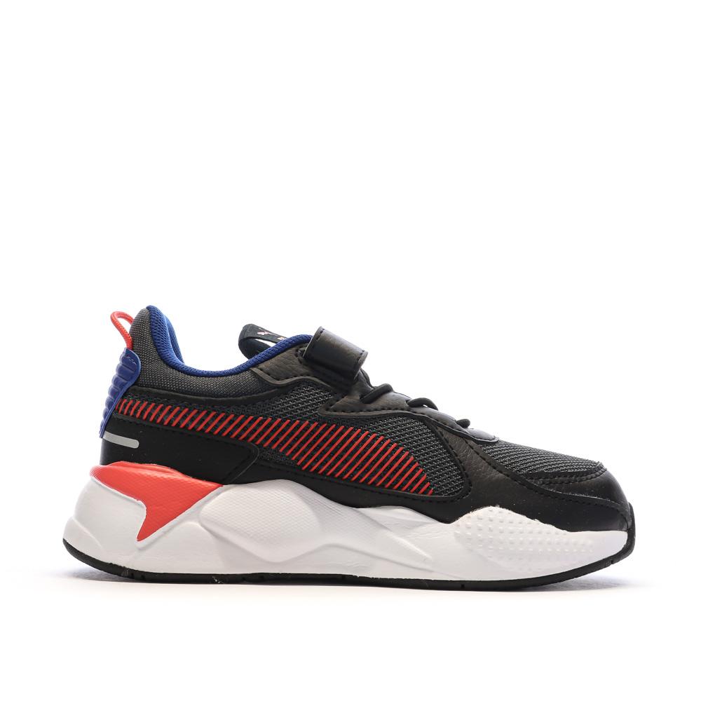 Puma Baskets Noires/Bleu/Rouge Garçon Puma 395555-03