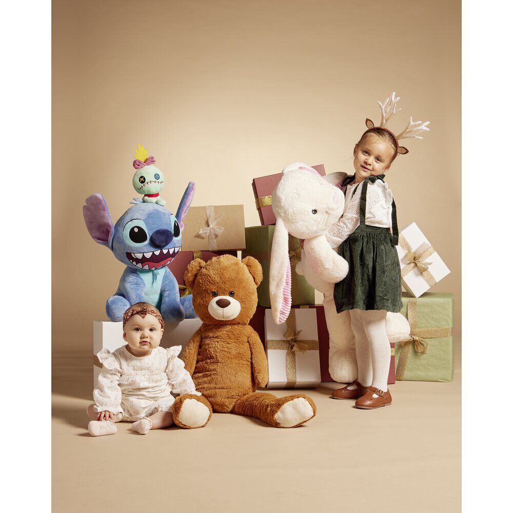 Peluche Stitch avec Scrump polyester H50cm