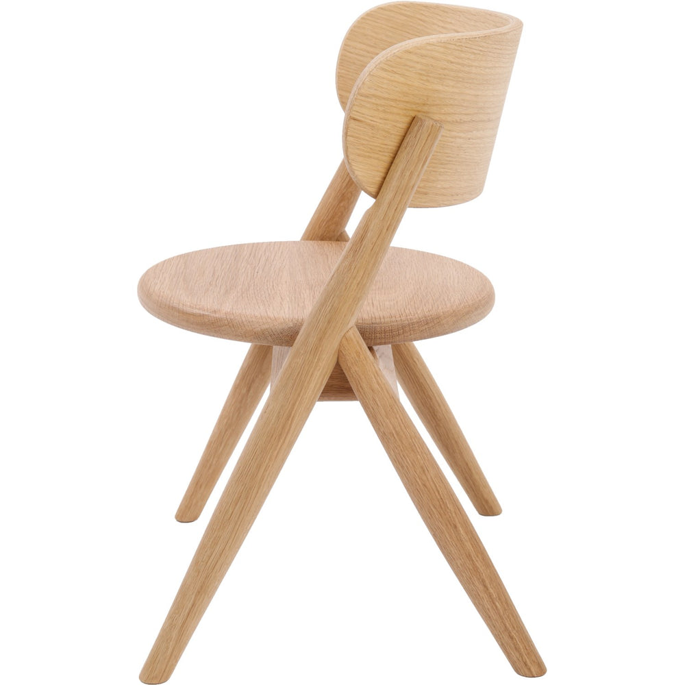 Køb Curve Lab Oak / Eg Small Stol
