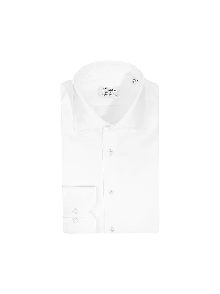 STENSTRÖMS Hemd Fitted Fit weiss