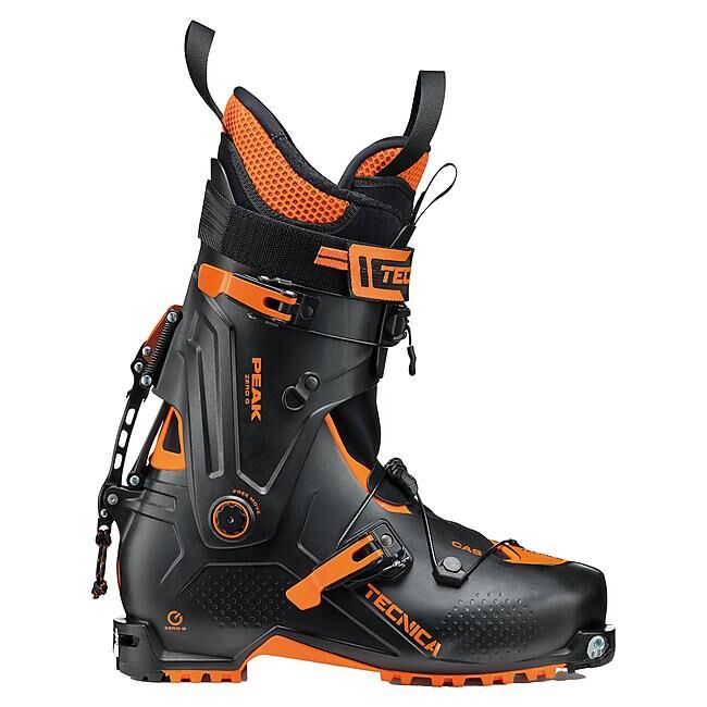 TECNICA - CHAUSSURES SKI DE RANDO ZERO G PEAK BLACK ORANGE