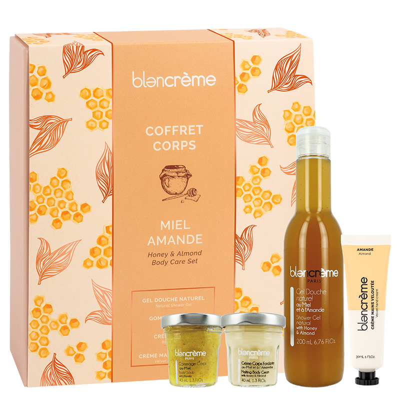 Coffret corps - Miel & Amande - 4 soins