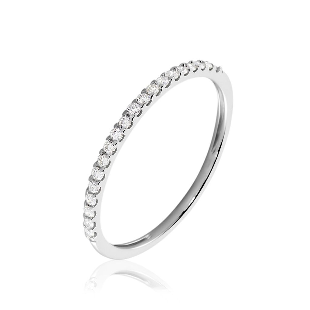 Bague Gizella Or Blanc Diamant