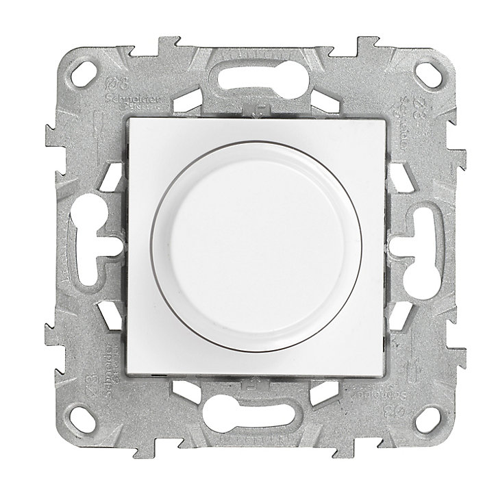 Mécanisme variateur universel Schneider Electric Unica Déco blanc