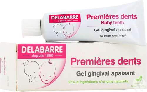 Gingival Delabarre Premières Dents Gel Gingival Apaisant Tube 20g