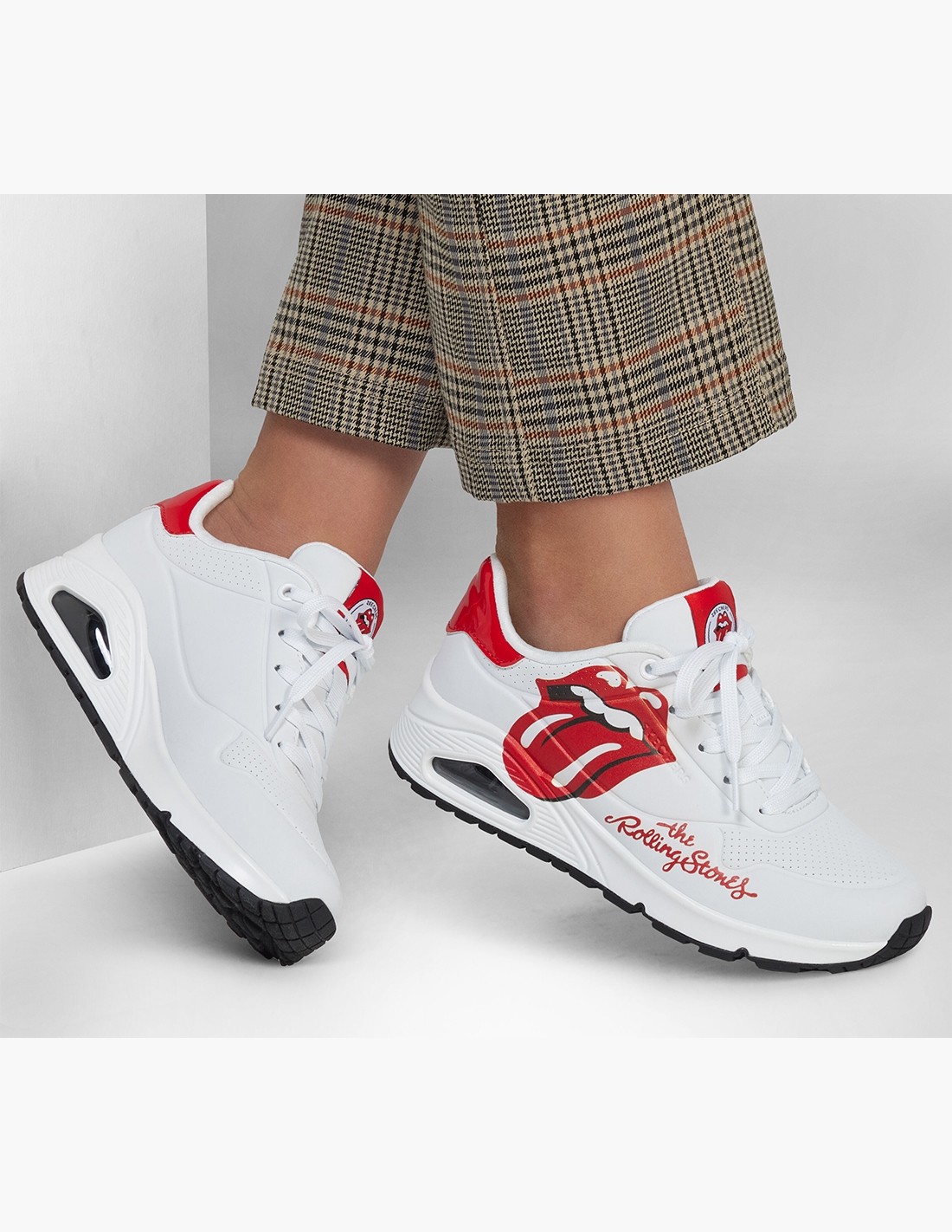 skechers Baskets de ville Femme Uno Rolling Stones Single