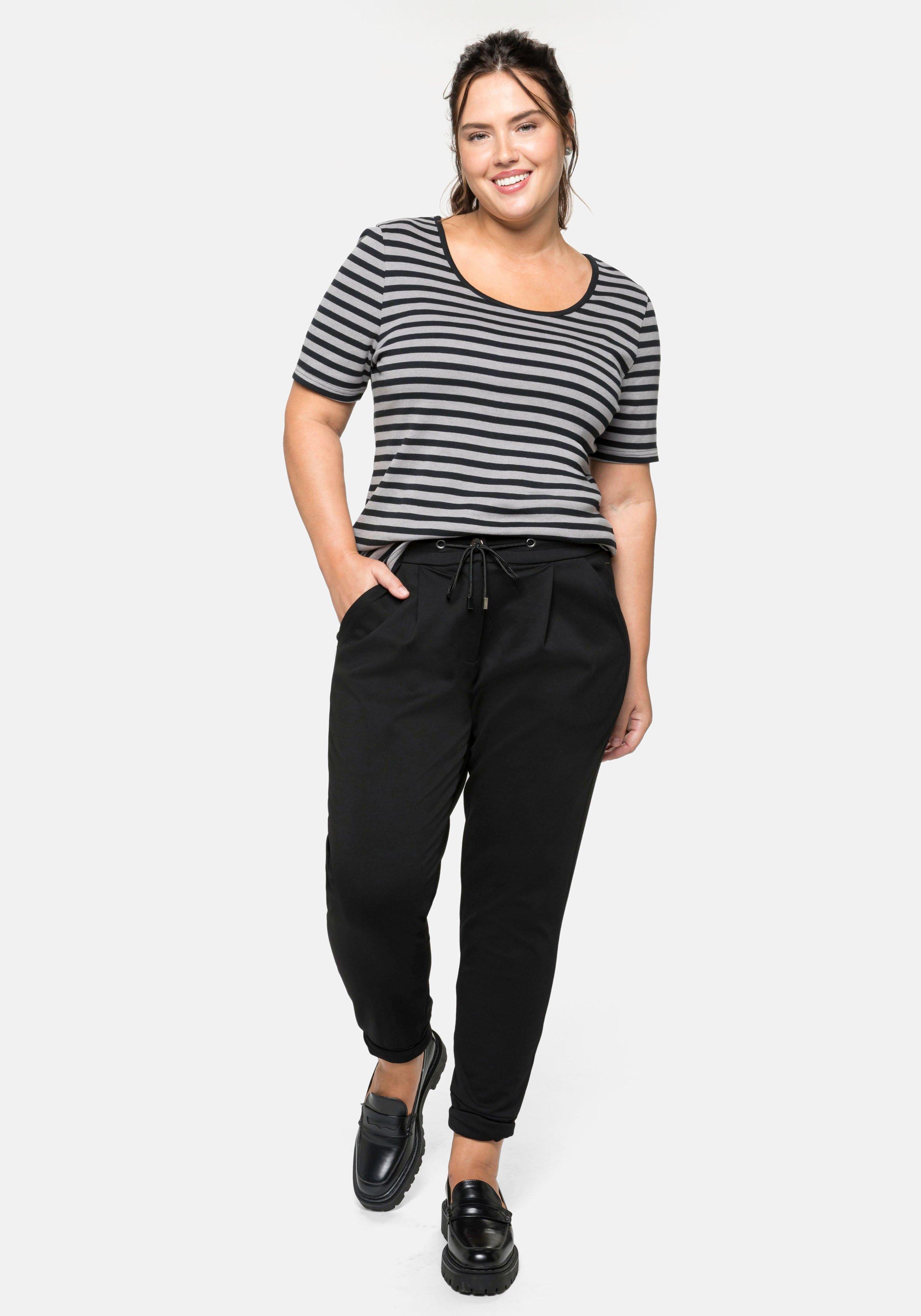 Joggpants mit Schlupfbund, aus Interlock-Qualität