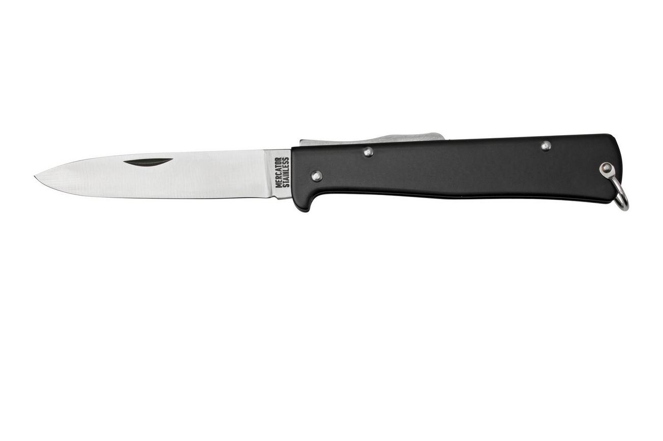 Otter Mercator 10-436 RG R Large Black Stainless Pocketclip, zakmes