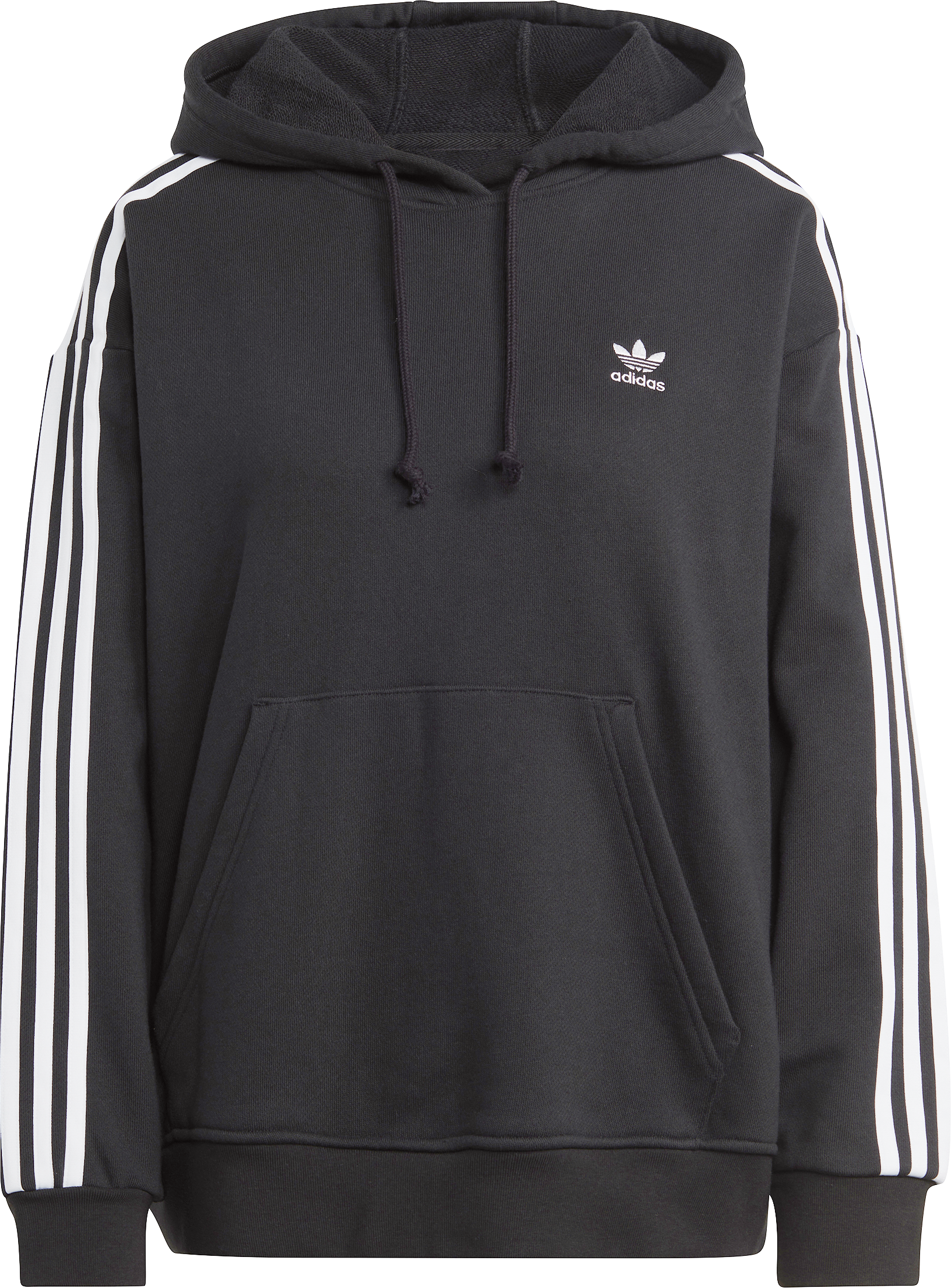 adidas Originals Adicolor Classics Oversized Hoody Damen Schwarz
