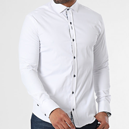 Chemise Manches Longues Blanc