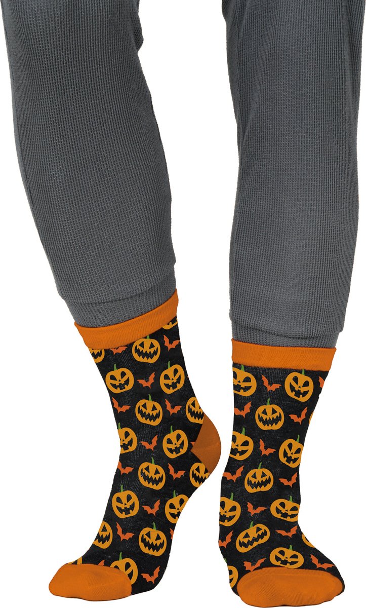 Halloween Sokken Pompoen