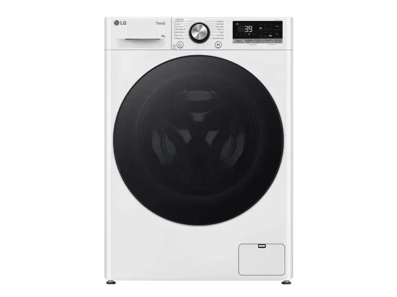LG Serie R7 F2WR709S2W - Vaskemaskine - Wi-Fi - bredde: 60 cm - dybde: 53.5 cm - højde: 85 cm - frontbetjening - 9 kg - 1200 rpm - hvid