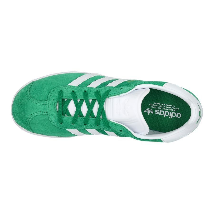 adidas Originals Chaussures Gazelle - Vert/Blanc/Doré Enfant