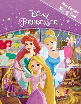 Disney Prinsesser - Min Første Kig Og Find - Bog