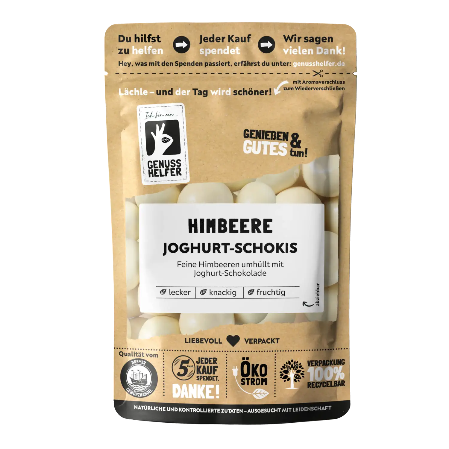 Himbeer Joghurt Schokis