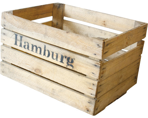 Houten kist Hamburg 50x40x30 cm