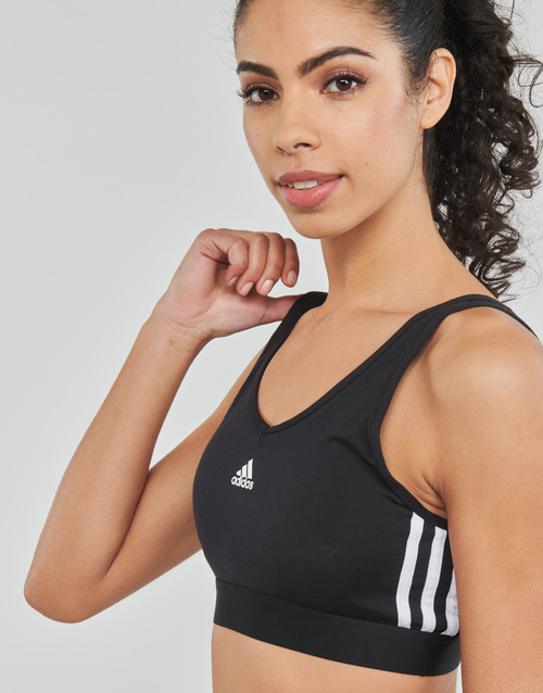 adidas Performance - 3 Stripes CROP - black/white