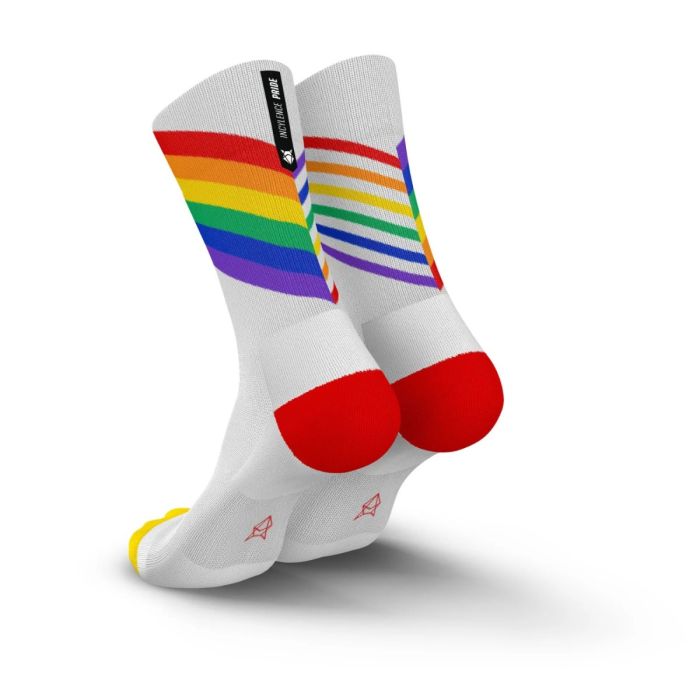 Incylence Unisex Strømper Reco Pride V3 Socks Hvid