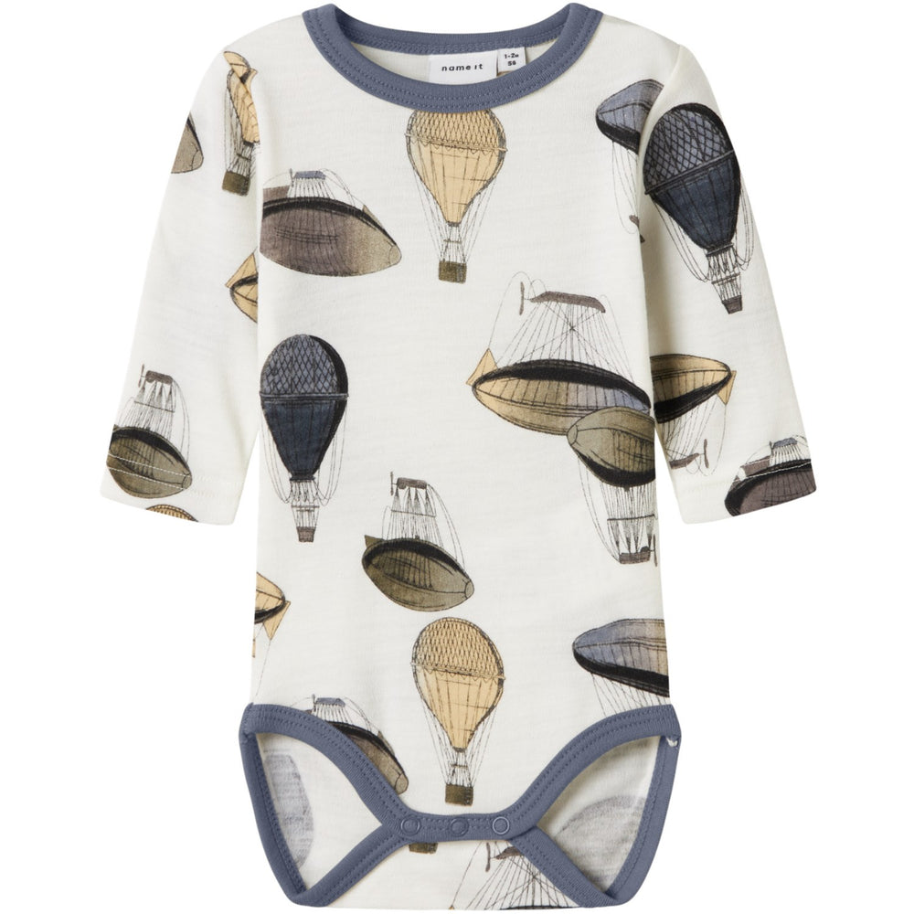 Køb Name It Snow White Air Balloon Nbmwillitus Uld Ls Body