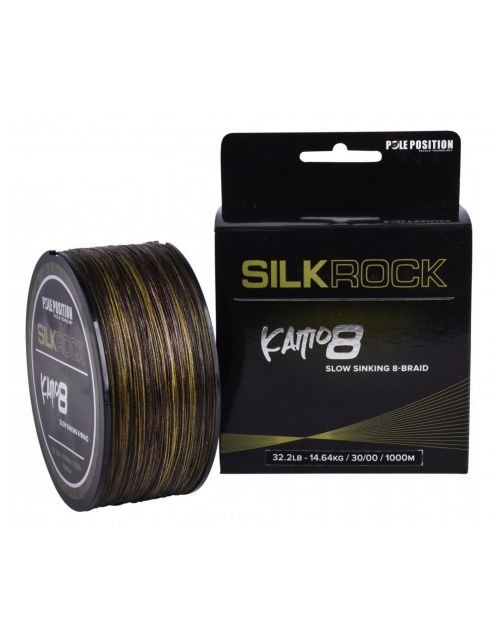Pole Position Silkrock Kamo8 Braid 0.30 Mm 1000 M - Vislijn -