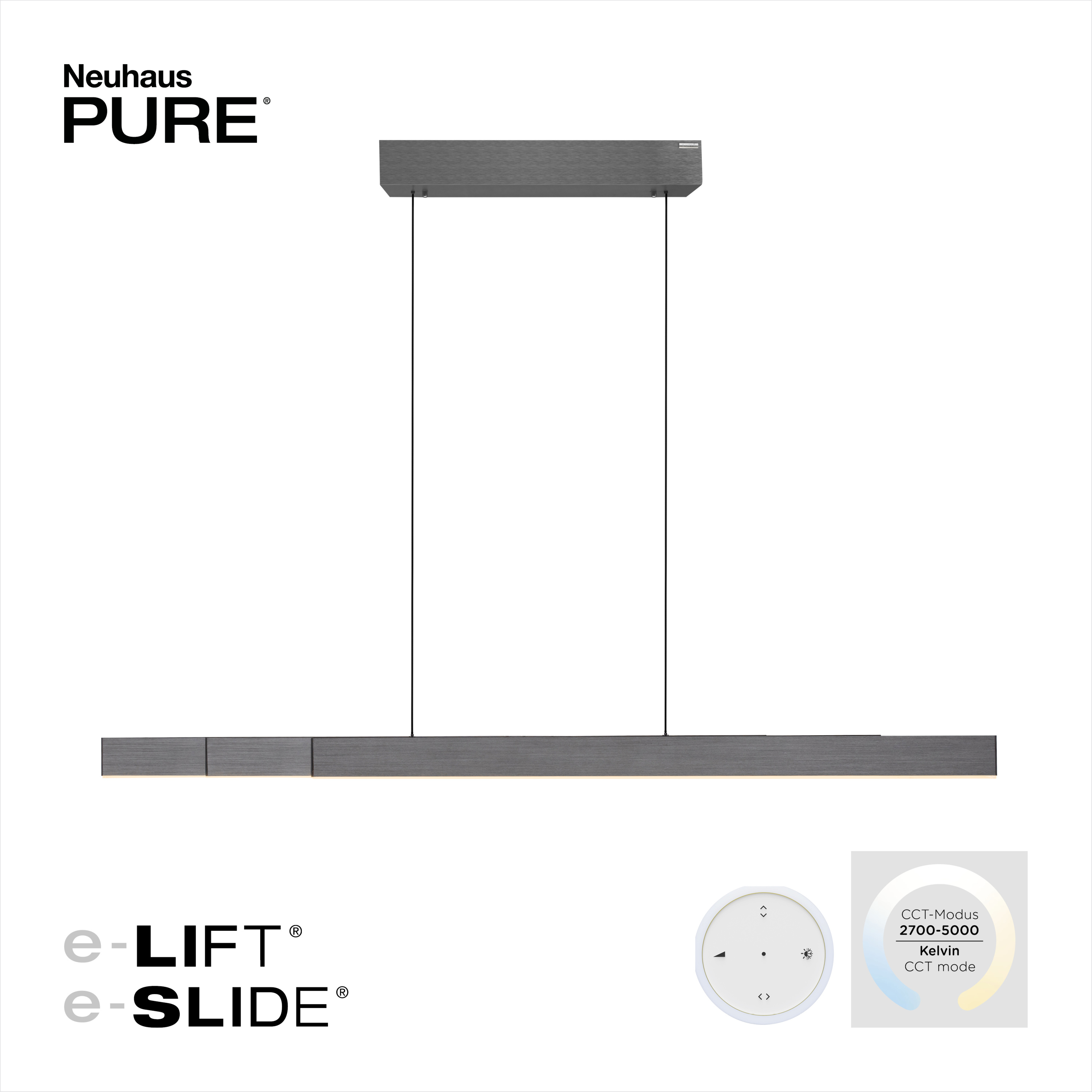 Pendelleuchte PURE MOTO-RISE