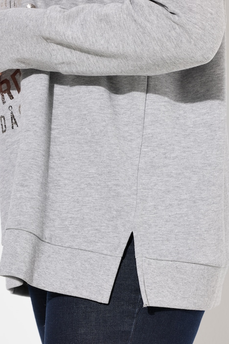 Sweatshirt, Langarm, Rundhals