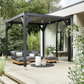 Pergola Silvano zwart