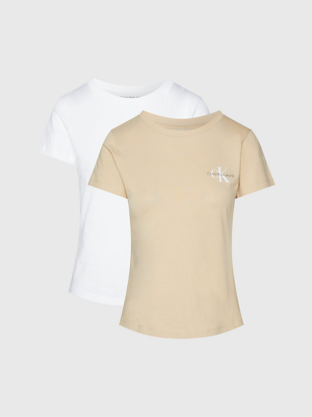 Camisetas Slim Fit em pacote com 2 unidades