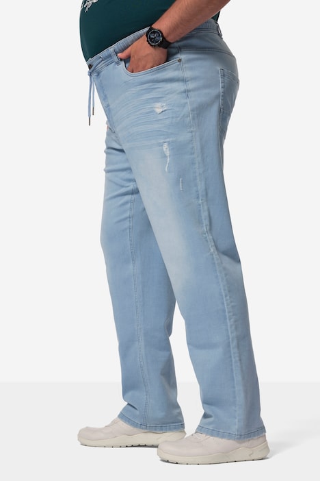 Men+ Schlupfjeans, Bauchfit, Straight Fit, 5-Pocket, bis 36/72