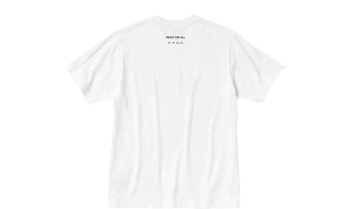 Uniqlo T-shirt KAWS Peace for All White
