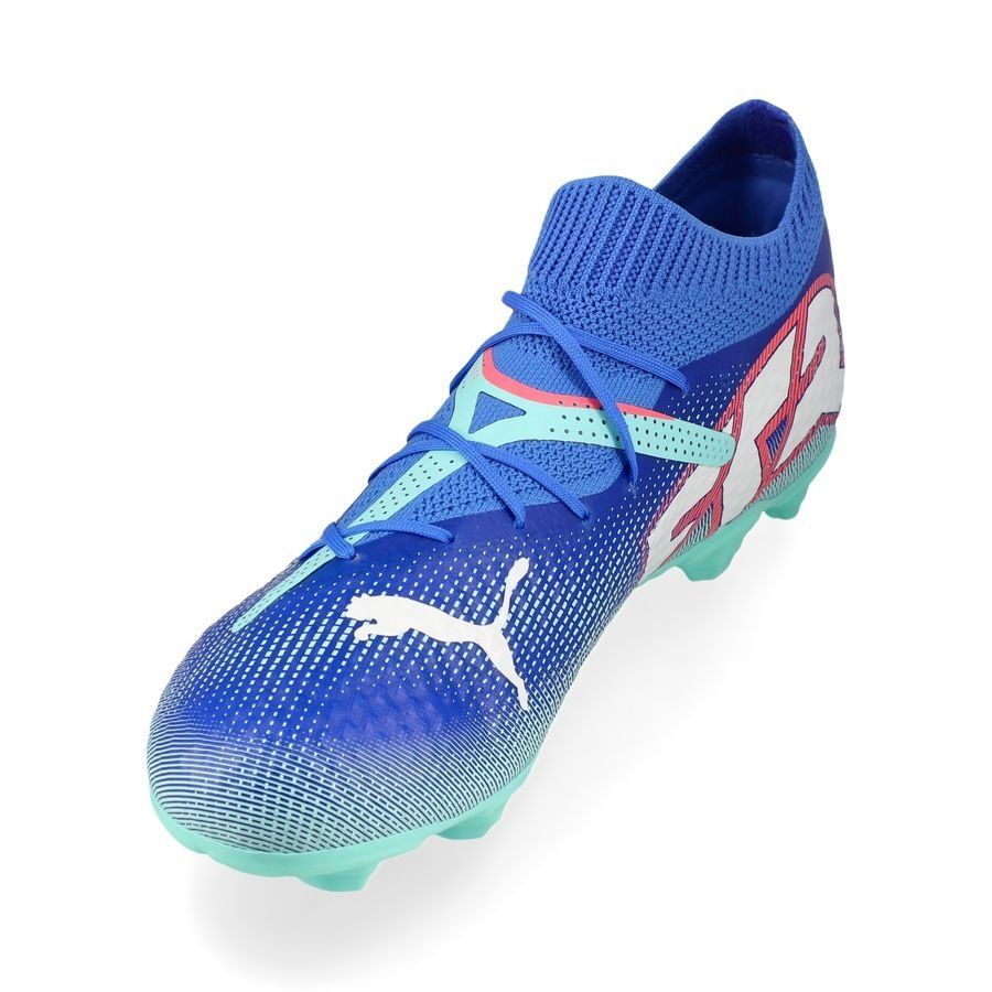 PUMA Future 7 Pro FG/AG Formula - Bleu/Blanc/Bleu Enfant
