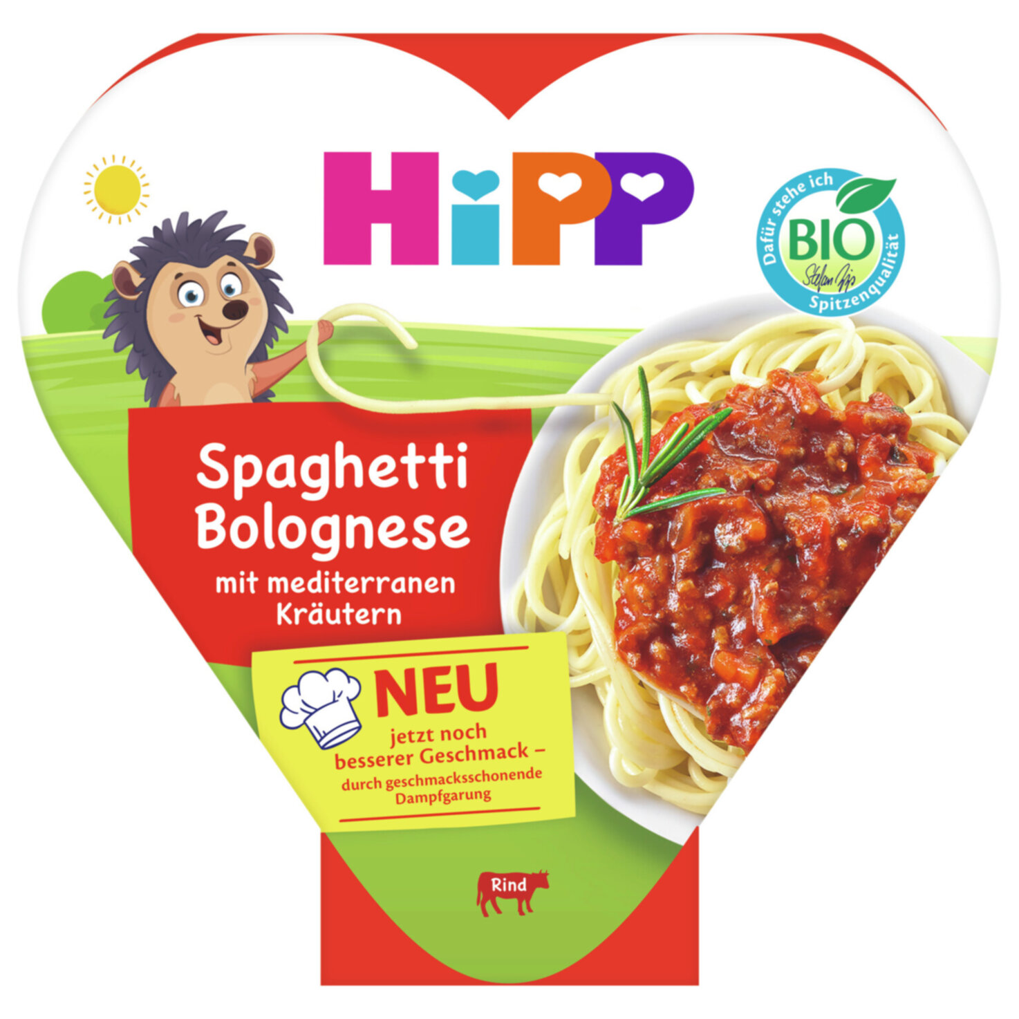 Hipp Spaghetti Bolognese mit mediteranen Kräutern 12+ Monate