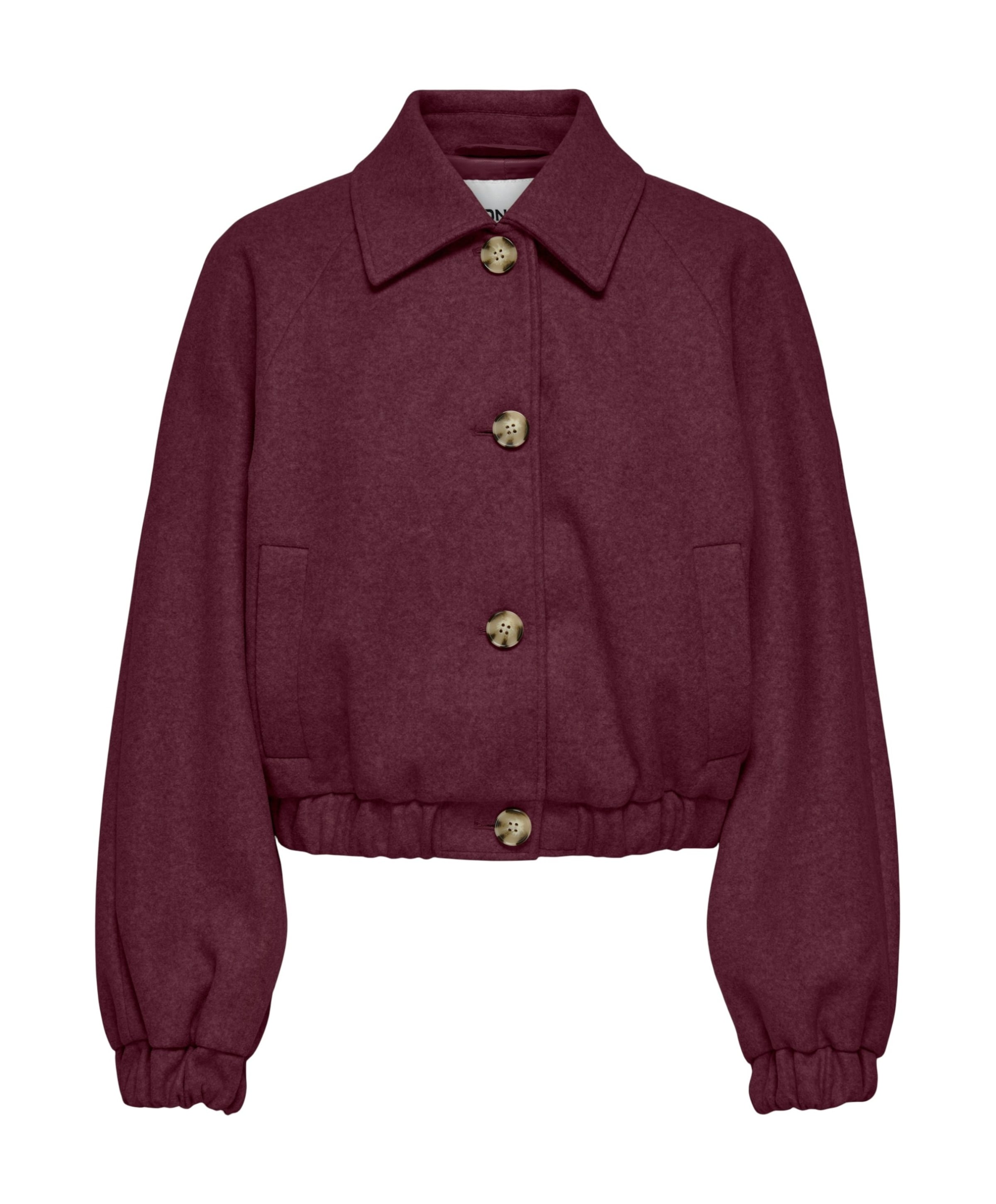 Only Dames jas bordeaux