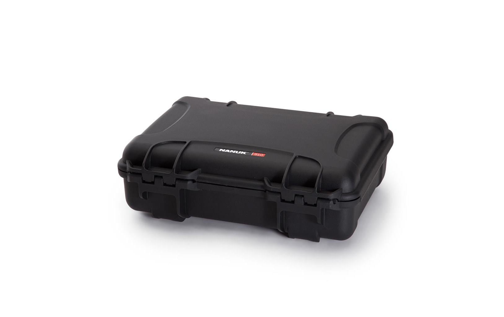 Kunststoffkoffer 910 - mit Schaum Schwarz<br>Leichter, wasserdichter und robuster Hartschalenkoffer