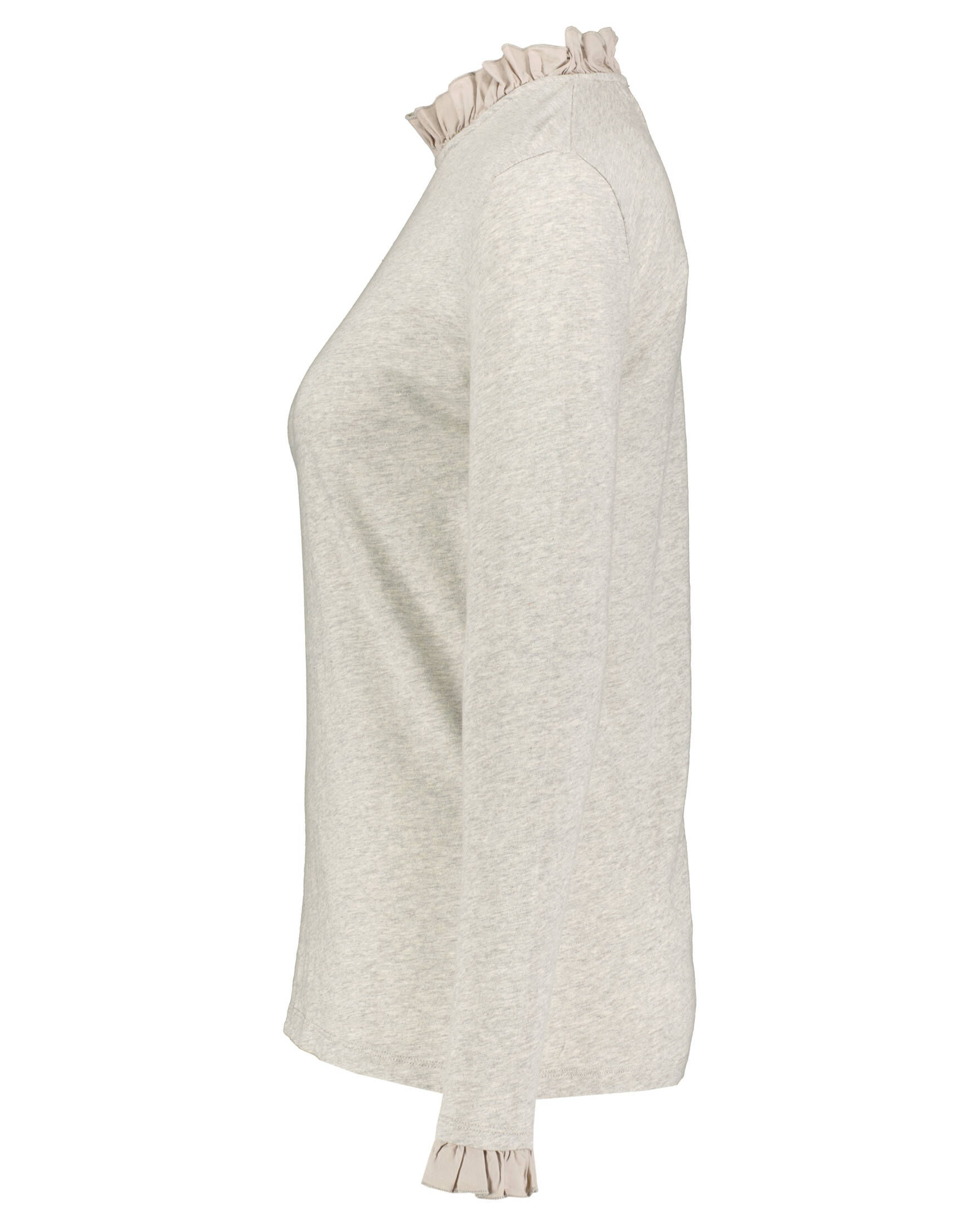 Rich & Royal| Damen Longsleeve mit Rüschen
