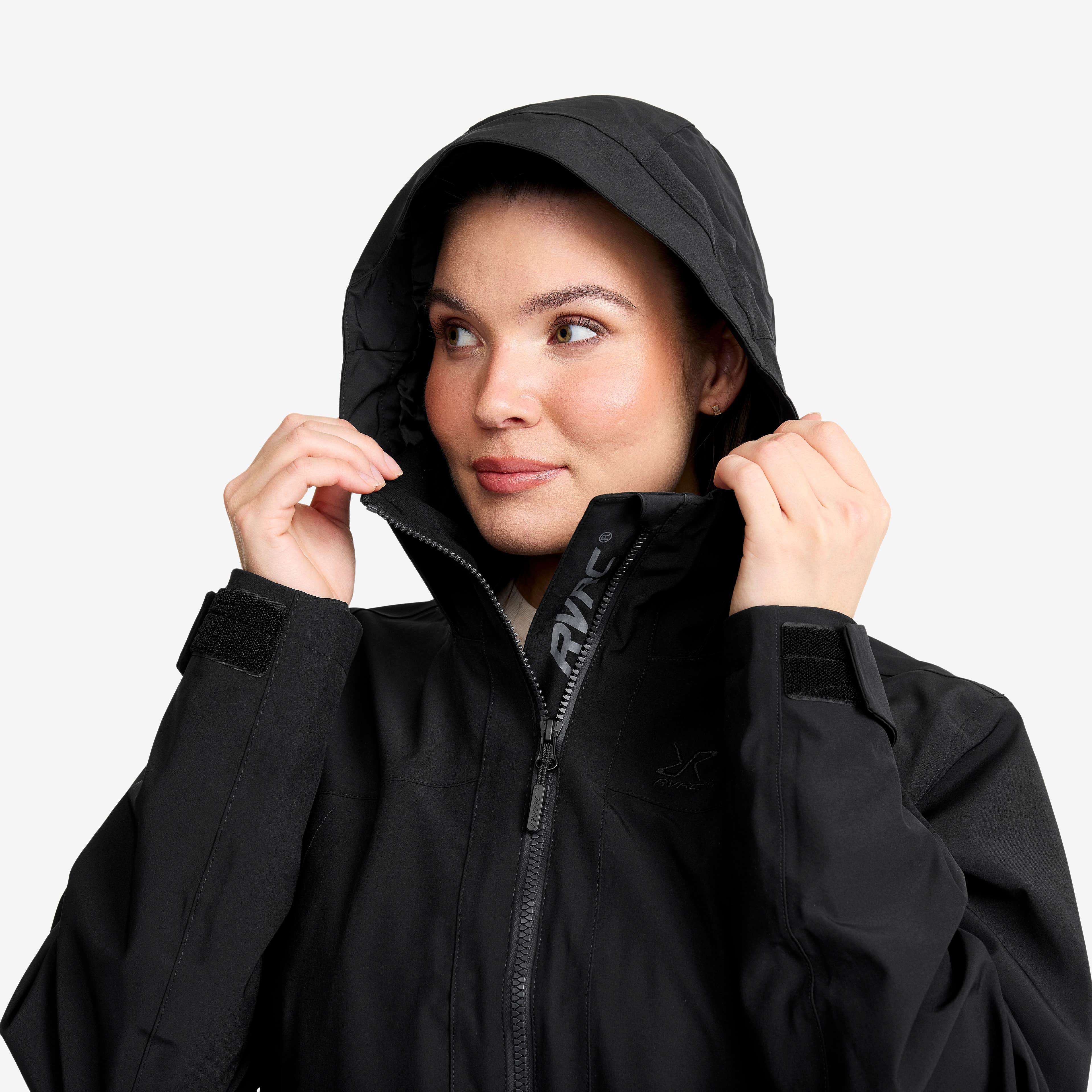 Nevis 2L Parka Dame Black