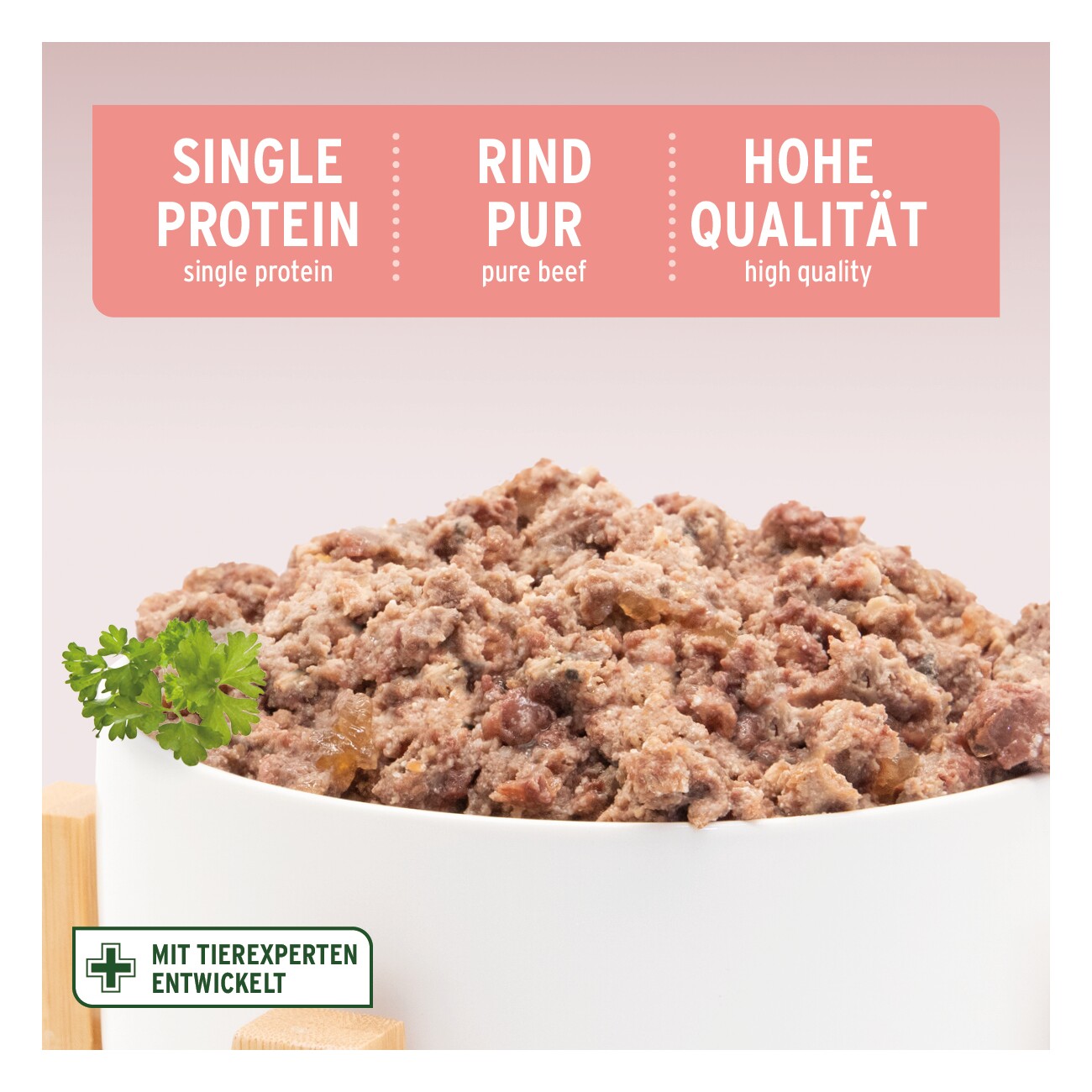 AniForte Nassfutter Rind Pur 6x400 g