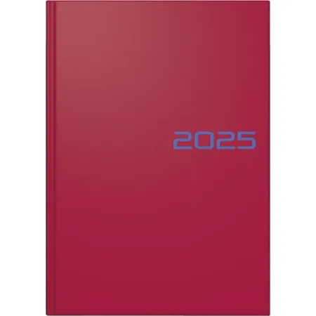 BRUNNEN Buchkalender Mod. 795 '25 | A5, Kunststoff, rot