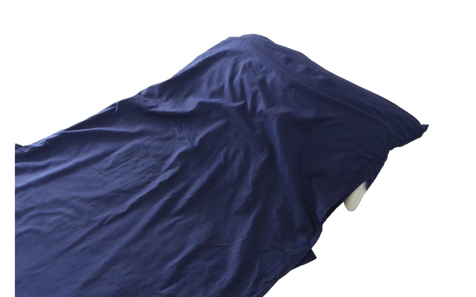 Origin Outdoors Sleeping Liner Baumwoll Inlett royalblau