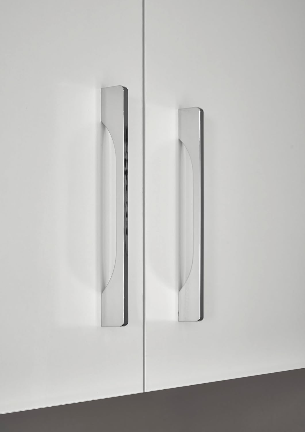 Stella Trading Turin Z Küchenzeile 210 x 211 x 60 cm, weiß - Ohne Küchengeräte - Moderne, geräumige Küche in Artisan-Eiche Optik mit viel Stauraum