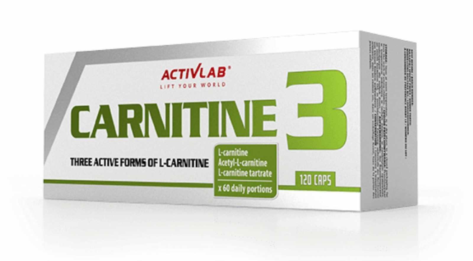 Activlab Carnitina 3 120 cápsulas