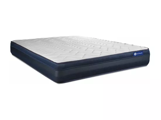 ACTISOM Matelas 140x190 Mémoire de forme Maxi épaisseur 5zones de confort