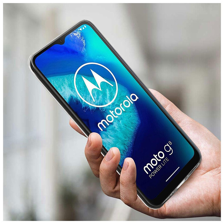 Akashi Coque (transparent) - Motorola G8 Power Lite