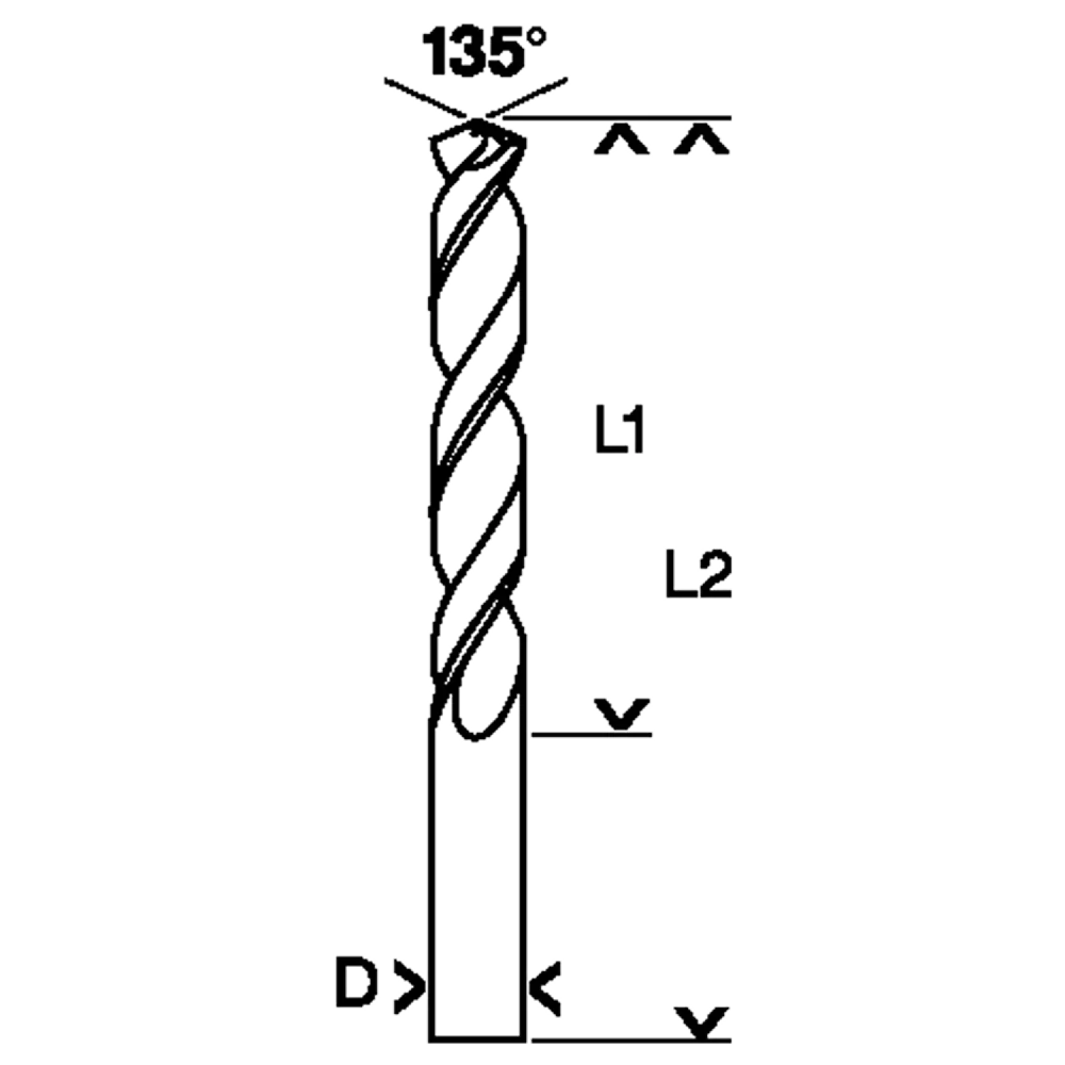 Bosch 2608585849 Metaalboor HSS-CO - 4,5x80mm