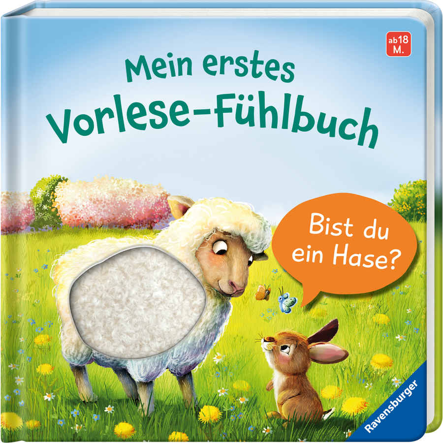 Ravensburger Mein erstes Vorlese-Fühlbuch: Bist du ein Hase?