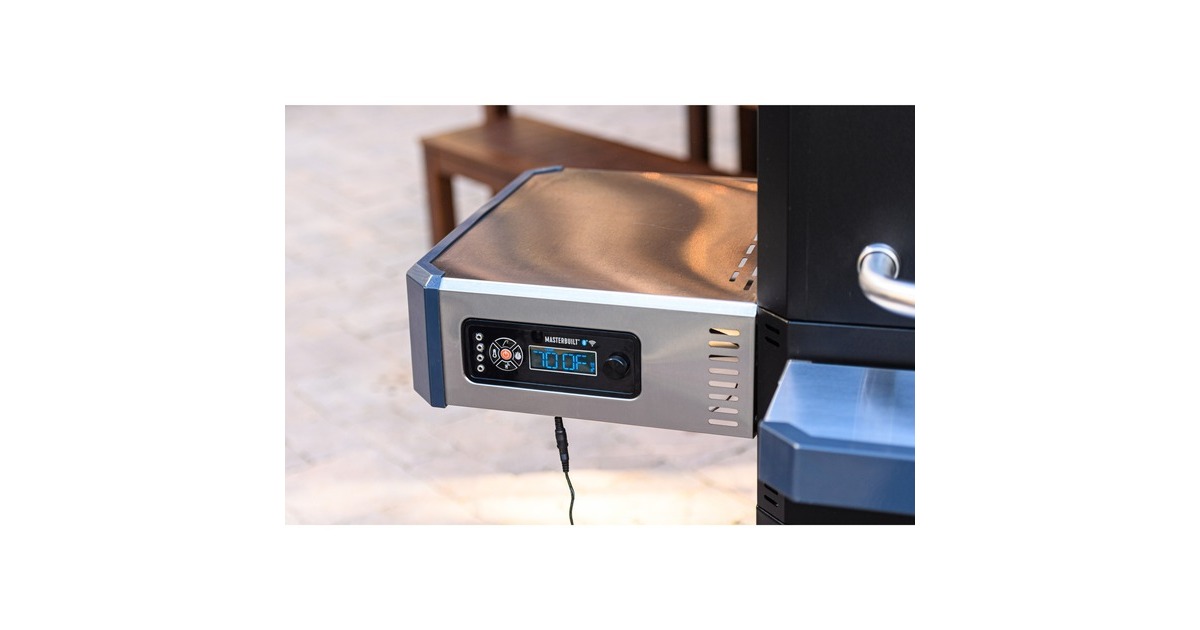 MasterbuiltGravity Series 1050 Digital Charcoal Grill + Smoker houtskoolbarbecue  (Zwart)
